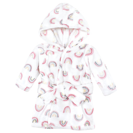 Hudson Baby Unisex Baby Plush Animal Face Bathrobe
