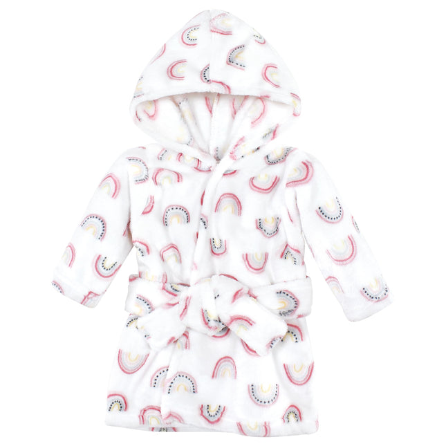 Hudson Baby Unisex Baby Plush Animal Face Bathrobe
