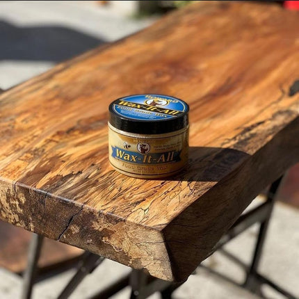 HOWARD PRODUCTS WAX009 Wax-It-All Food-Grade Wax, Cream, 255g (Single Pack) Safe for Indoor & Outdoor Surfaces, Anti-Tarnishing, Enhanced Beauty, Smooth & Shiny Finish