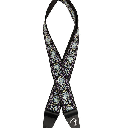 Fender Pasadena Woven Guitar Strap - BLUE LOTUS