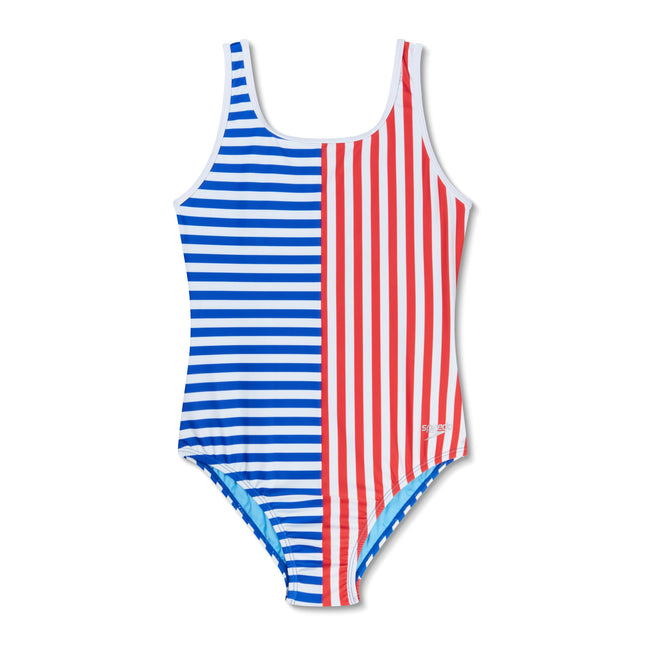 Speedo Girls' Standard Swimsuit One Piece Thin Str