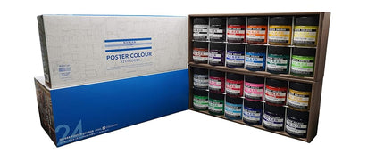 Knicker PC40ML24N Watercolor Paint, Poster Color, 