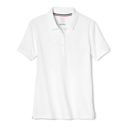 French Toast Little Girls Short Sleeve Stretch Piq