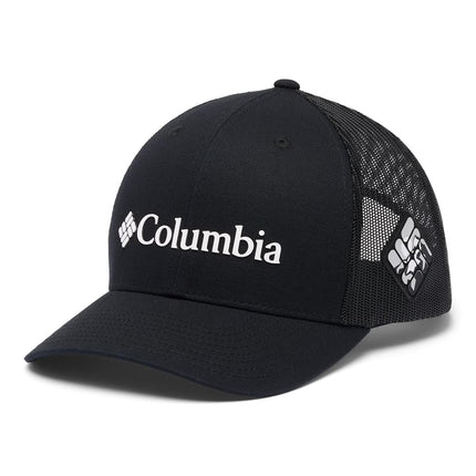 Columbia Unisex Mesh Snap Back, Snap Back Cap, Black, One Size
