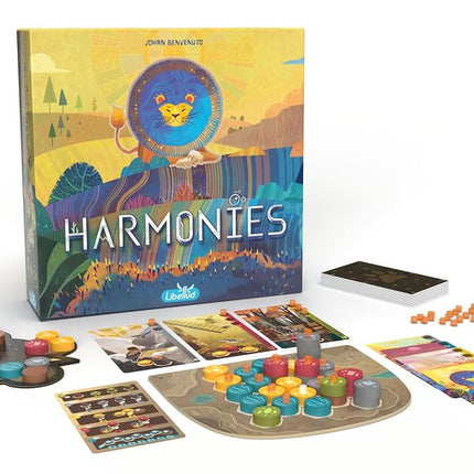 Asmodee | Harmonies – The Breathtakingly Beautiful Nature Strategy Game Hit Great for Games Nights & Solo Play | Simple to Play, Endless Replayability | 1-4 Players, Ages 10+, 30 Mins