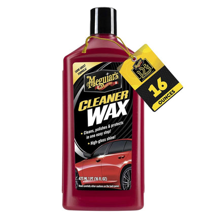 Meguiar's A1216 Cleaner Wax - Liquid - 16 oz.