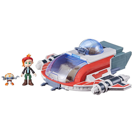 Star Wars The Crimson Firehawk, 17" Ship with 2 Ac