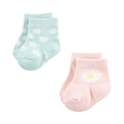 Hudson Baby Baby Girls Sock and Headband 12pc Set, Daisy, 0-9 Months, Daisy, 0-9 Months
