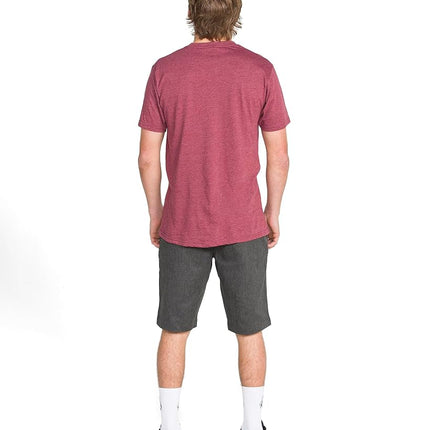 Volcom Men's Vmonty Stretch 22 Shorts, Charcoal Heather, 34