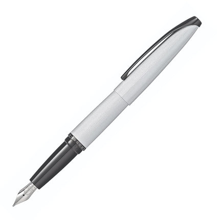 CROSS 886-43FS ATX Brushed Metallic Fountain Pen with Fine Nib - Chrome