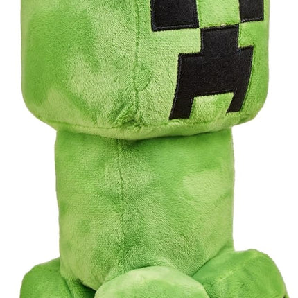 Mattel Minecraft Basic Plush Character Soft Dolls, Video Game-Inspired Collectible Toy Gifts for Kids & Fans Ages 3 Years Old & Up, HBN40, Creeper