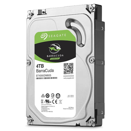 Seagate BarraCuda 4 TB 3.5 inch Internal Hard Drive (64 MB Cache SATA 6 GB/s up to 180 MB/s)