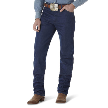 Wrangler para hombre 13MWZ Cowboy Cut Original Fit Jean, índigo prelavado, 42W x 34L