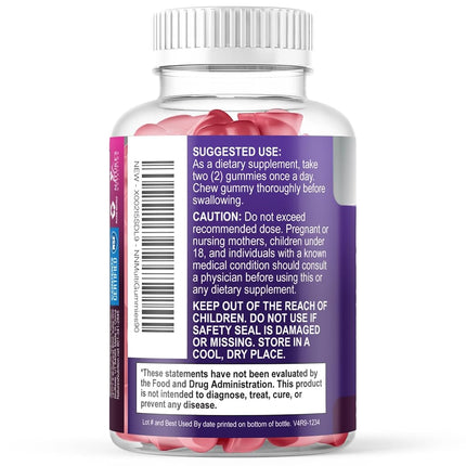 Multivitamin Adult Gummies Extra Strength Vitamin Gummy - Natural Complete Daily Supplement - Vegetarian Multi with Vitamins A, C, E, B6, B12 for Men and Women, Non-GMO - 90 Gummies