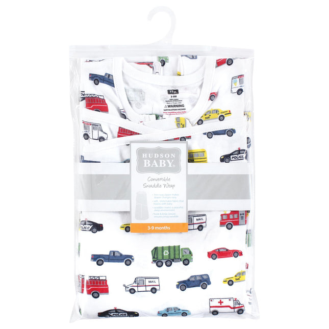 Hudson Baby Saco de dormir y arrullo convertible unisex para bebé, Going Places, 0-3 meses
