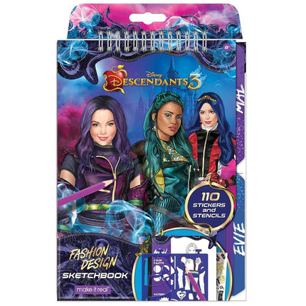 Make It Real - Disney Descendants 3 Sketchbook. Fa