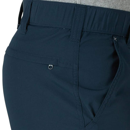 Wrangler Authentics Men's Side Elastic Utility Short, Imperial Blue, 30