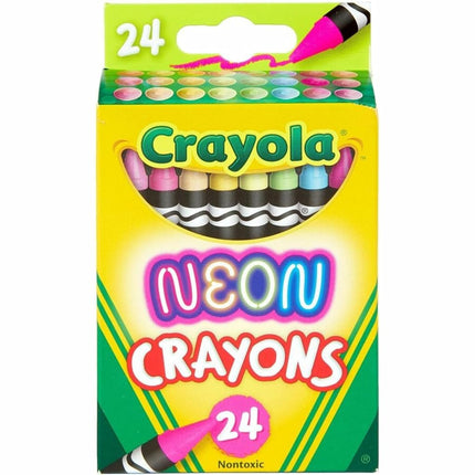Crayons 24 CT. NEON