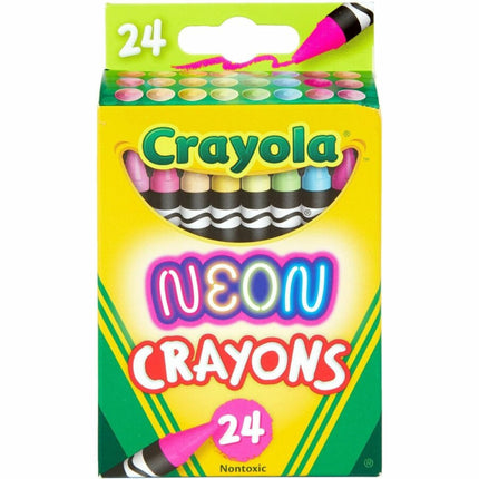 Crayons 24 CT. NEON