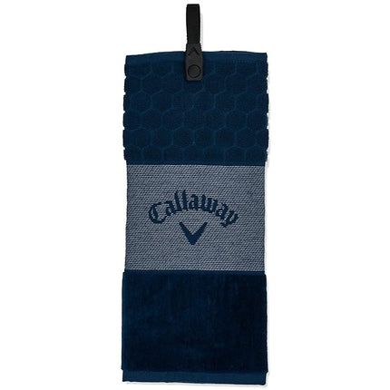 Callaway Golf Tri Fold Towel 2023 Navy