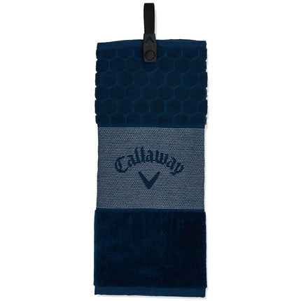 Callaway Golf Tri Fold Towel 2023 Navy
