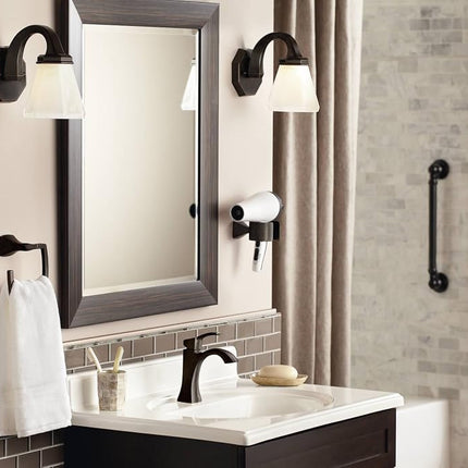 Moen YB5103ORB Voss Double Robe Hook, Oil-Rubbed Bronze