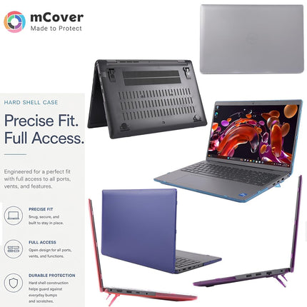 mCover Case Compatible ONLY with 2023-2024 15.6" Dell Latitude 3540/3550 Series Laptop Computer (NOT Fitting Any Other Dell Models) - Blue
