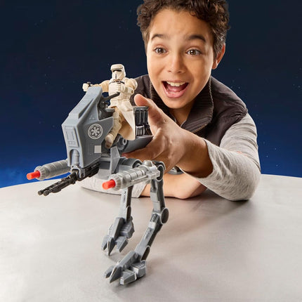 Star Wars ActionVerse AT-RT & Imperial Remnant AT-RT Driver