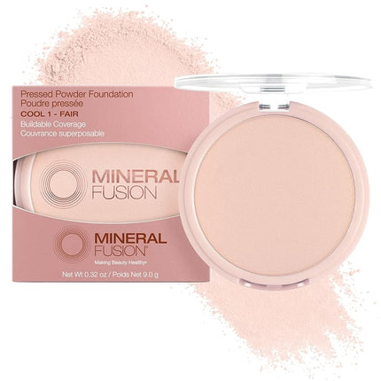 Mineral Fusion Pressed Powder Foundation, Warm 3 -