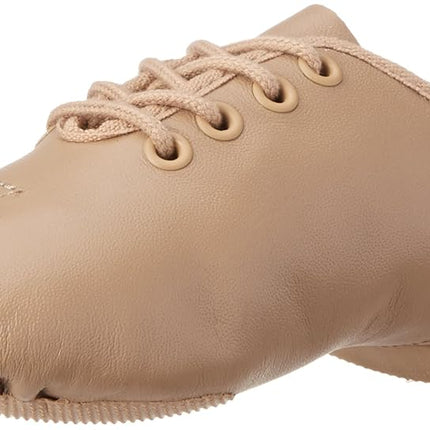 Capezio Little Kid/Big Kid E Series EJ1C Jazz Oxford, Caramel, 12 Wide Little Kid