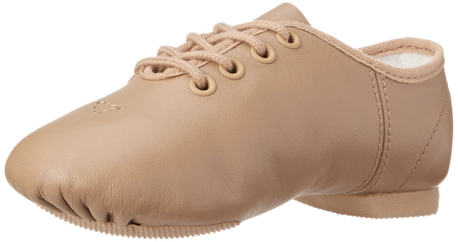 Capezio E-Series Jazz Oxford - Child, Caramel, 13.