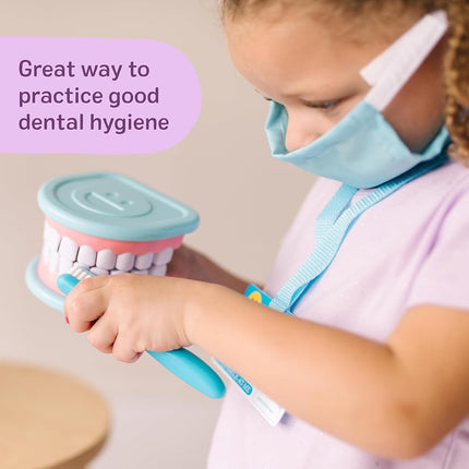 Melissa & Doug Super Smile Dentist Kit | Role Play Toys for Kids, Doctor Set for Children | Age 3+