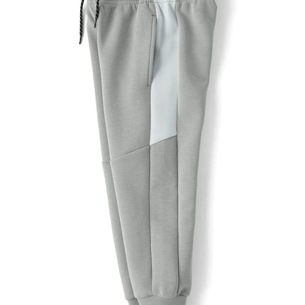 The Children's Place Boys' Active Scuba Knit Jogger Pants, Black, Large