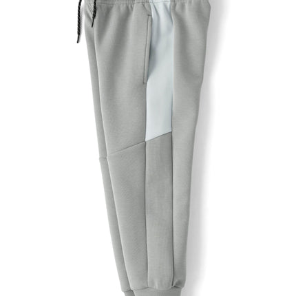 The Children's Place Boys' Active Scuba Knit Jogger Pants, Black, Large