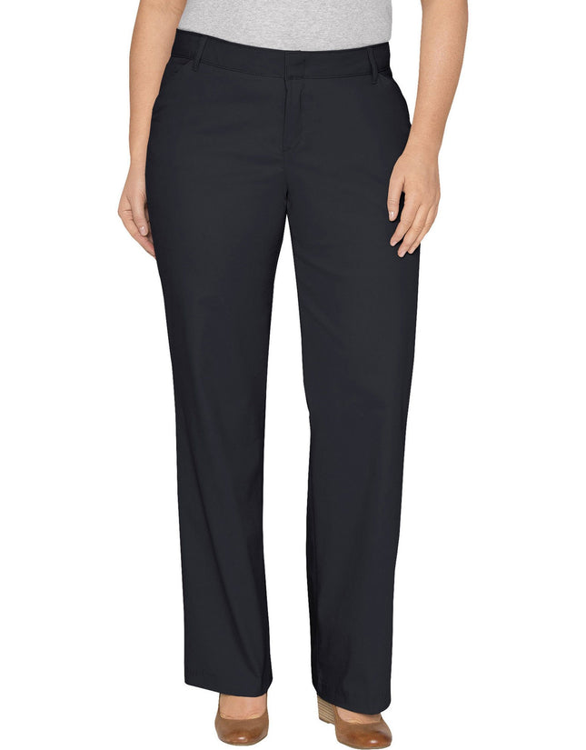 Dickies Women's Plus-Size Relaxed Straight Stretch
