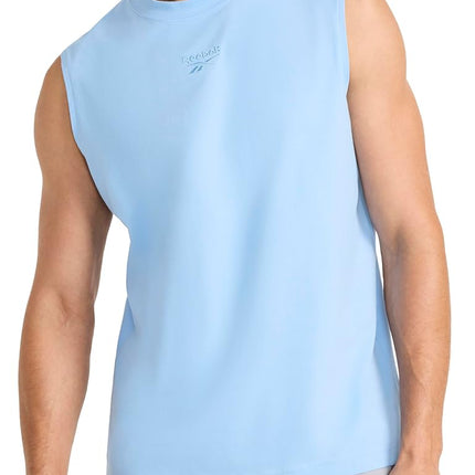Reebok Apparel Mens Legacy Sleeveless Crewneck Tan