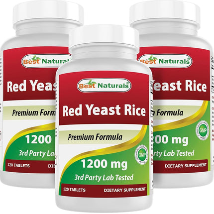 Best Naturals Red Yeast Rice Cholesterol Support 1