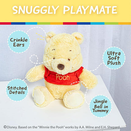 KIDS PREFERRED Disney Plush, Winnie The Pooh, Standard (79144)