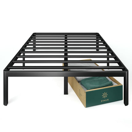 Zinus Queen Bed Frame – Van 16 Inch Bed Frame with