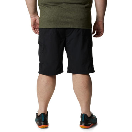 Columbia Men’s Hiking Cargo Shorts, SILVER RIDGE CARGO SHORT, Nylon, Black, Size: 38, AM4084