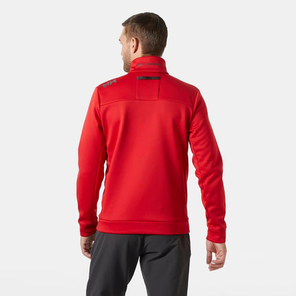 Helly Hansen Mens Crew Fleece Jacket, Red, L EU