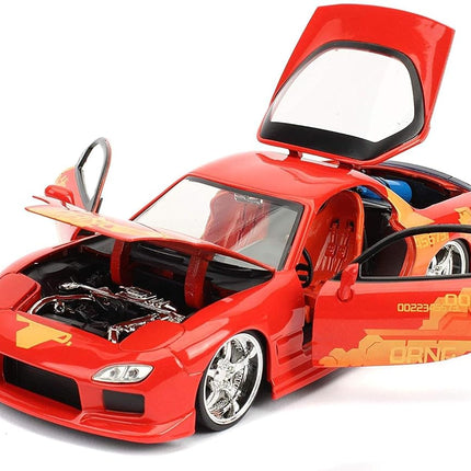 Jada 30747 1:24 1993 Mazda RX-7-Orange