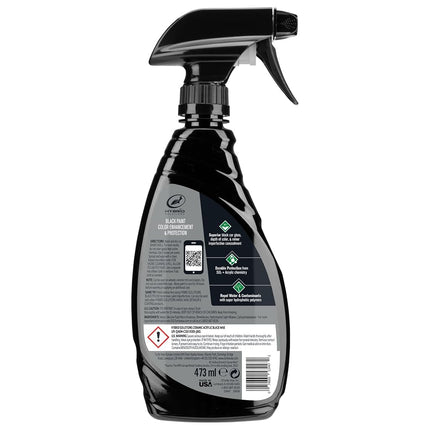 Turtle Wax Hybrid Solutions Ceramic Black Spray Wax - 473Ml -53447