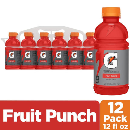 Gatorade Fruit Punch, 12 Fl Oz (pack of 12)