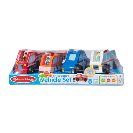 Melissa & Doug Emergengy Vehicle Set