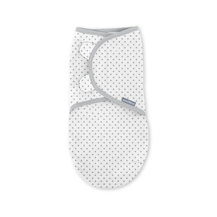 SwaddleMe by Ingenuity Original Swaddle, 100% Cotton, Improves Sleep & Calms Startle Reflex, 0-3 Months, 1.0 TOG, 3-Pack, Baby Swaddle Blanket - Criss Cross