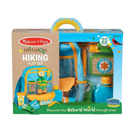 Melissa & Doug 40801 Let's Explore Hiking PlaySet | Pretend Play | 3+ | Gift for Boy or Girl, 40.64 x 31.12 x 8.89 cm