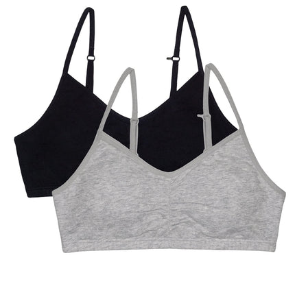 Fruit of the Loom Girls' Bra with Removable Cookie