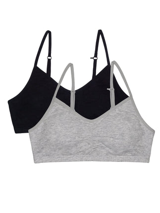 Fruit of the Loom Girls' Bra with Removable Cookie