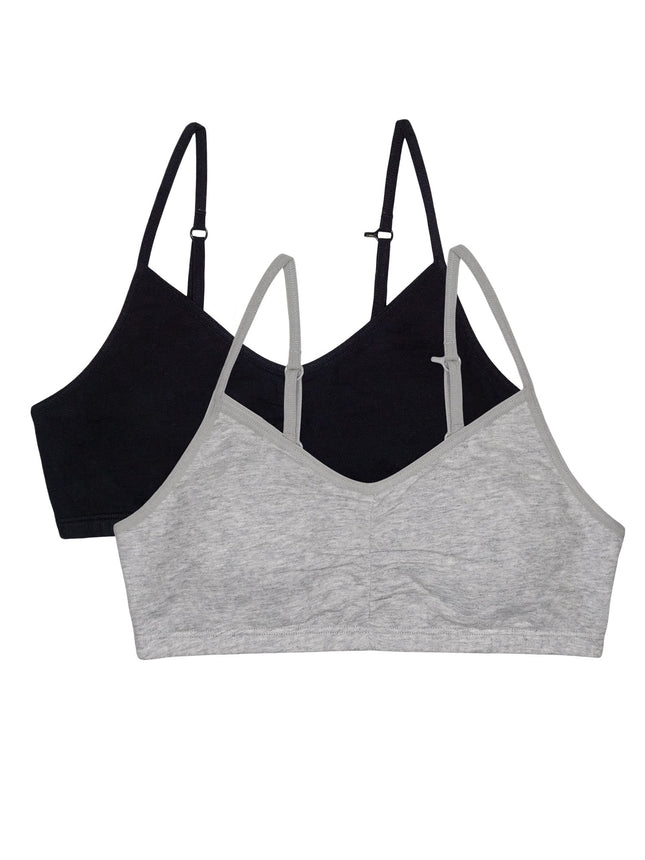 Fruit of the Loom Girls' Bra with Removable Cookie